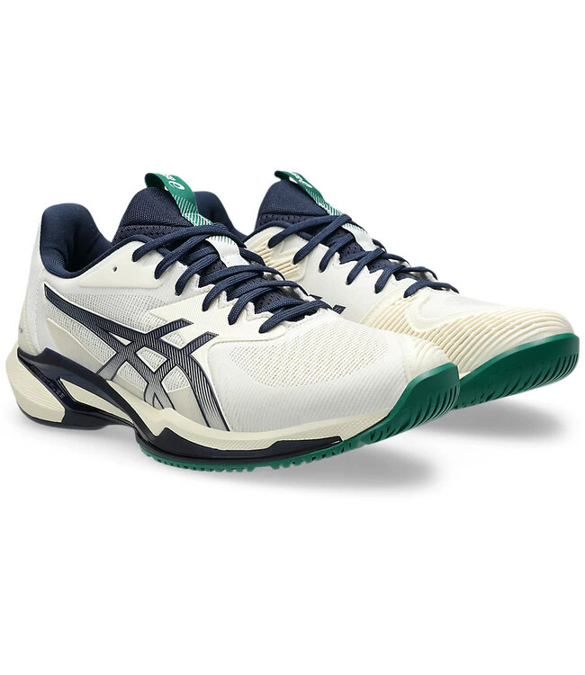 Asics Solution Speed FF 3 Men's Tennis Shoe - Cream/Midnight