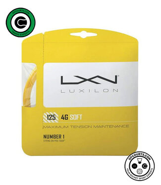 Luxilon 4G Soft 125 Tennis String