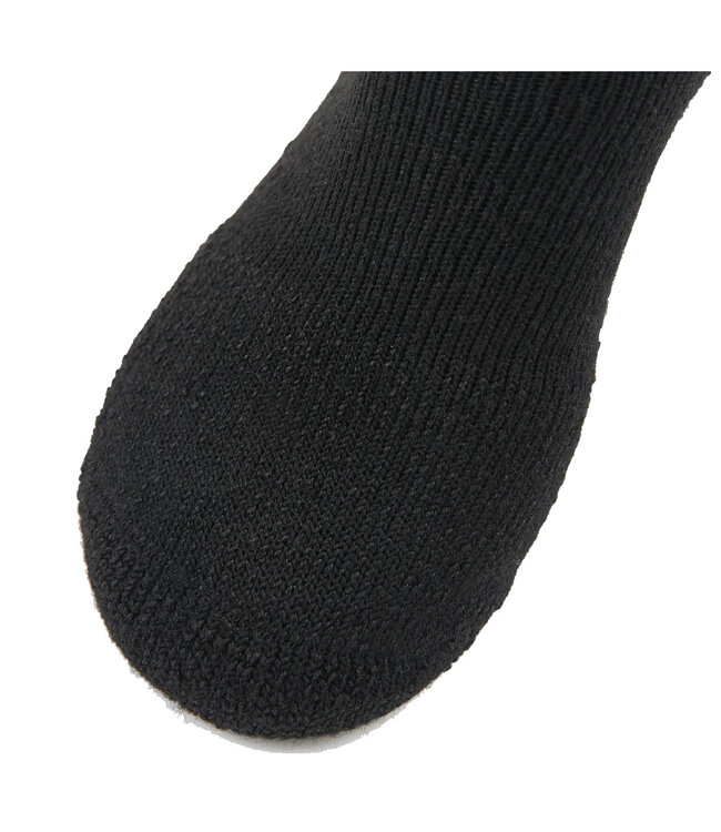 Thorlo Maximum Cushion Crew Tennis Socks TX0000 - Black