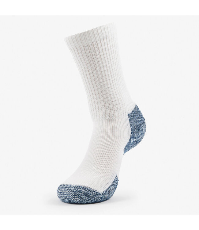 Thorlo Maximum Cushion Crew Running Socks XJ0000 - White/Navy