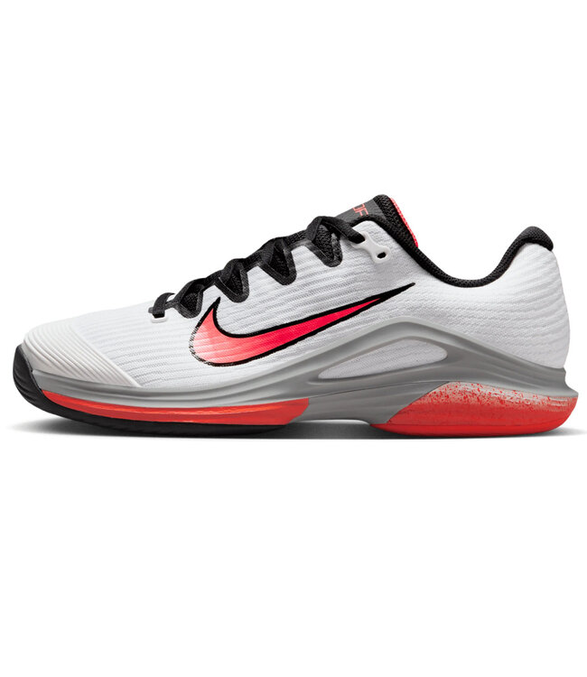 NIke Air Zoom Vapor 12 Men's Shoe Premium - White/Hot Lava