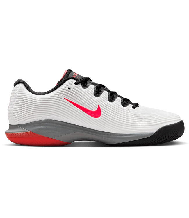 NIke Air Zoom Vapor 12 Men's Shoe Premium - White/Hot Lava