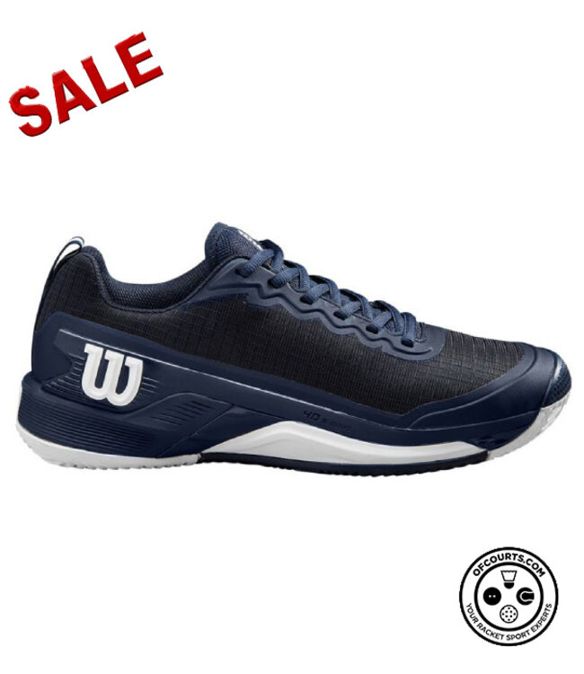 Wilson Rush Pro 4.5 Men's Tennis Shoe - Navy Blaze @ Lowest Price