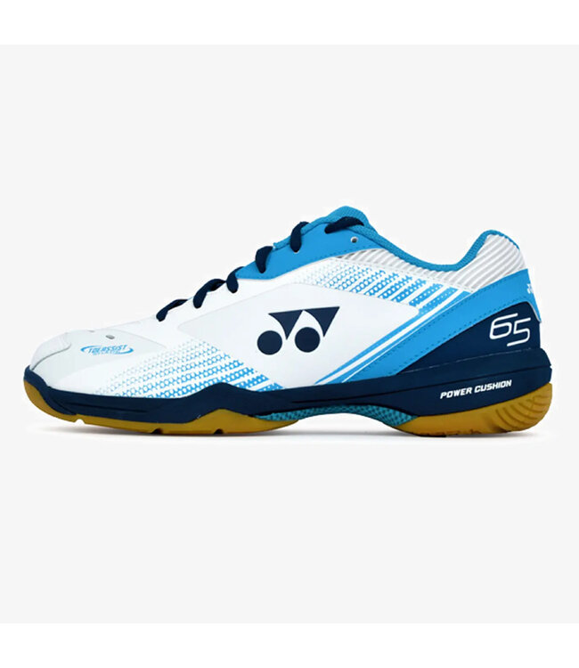 Yonex Power Cushion 65 Z3 Men's Indoor Shoe - White/Blue Ocean