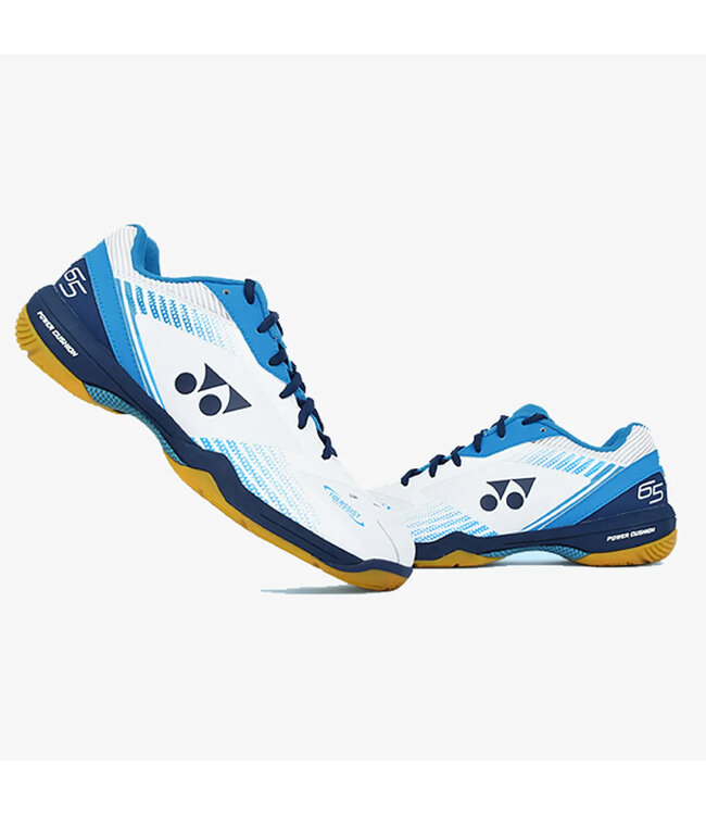Yonex Power Cushion 65 Z3 Men's Indoor Shoe - White/Blue Ocean