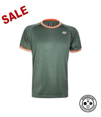 Yonex Men's Crew Neck Shirt 10560 - Olive