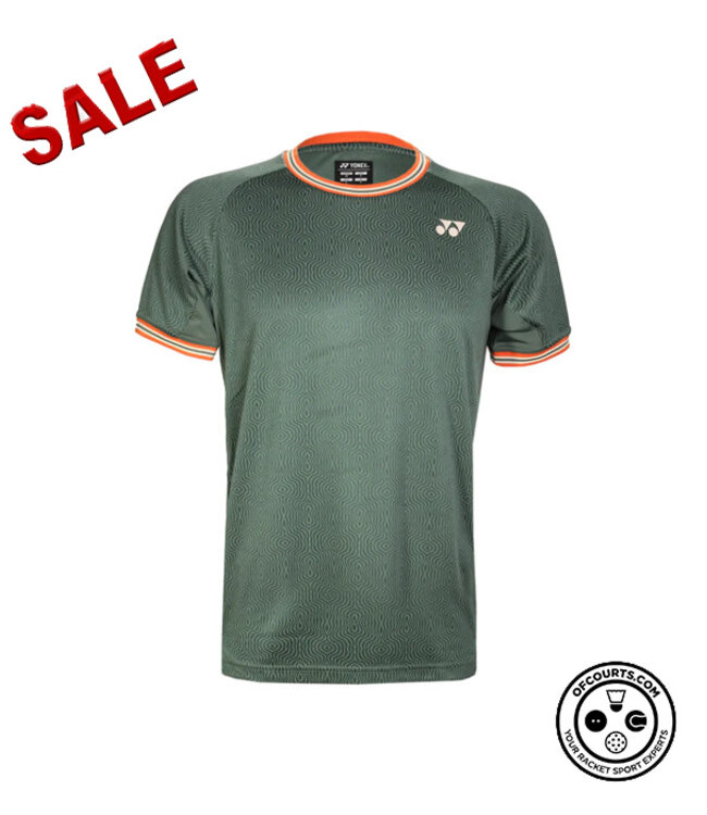 Yonex Men's Crew Neck Shirt 10560 - Olive