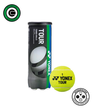 Yonex Tour Tennis Ball - 3 Ball Can