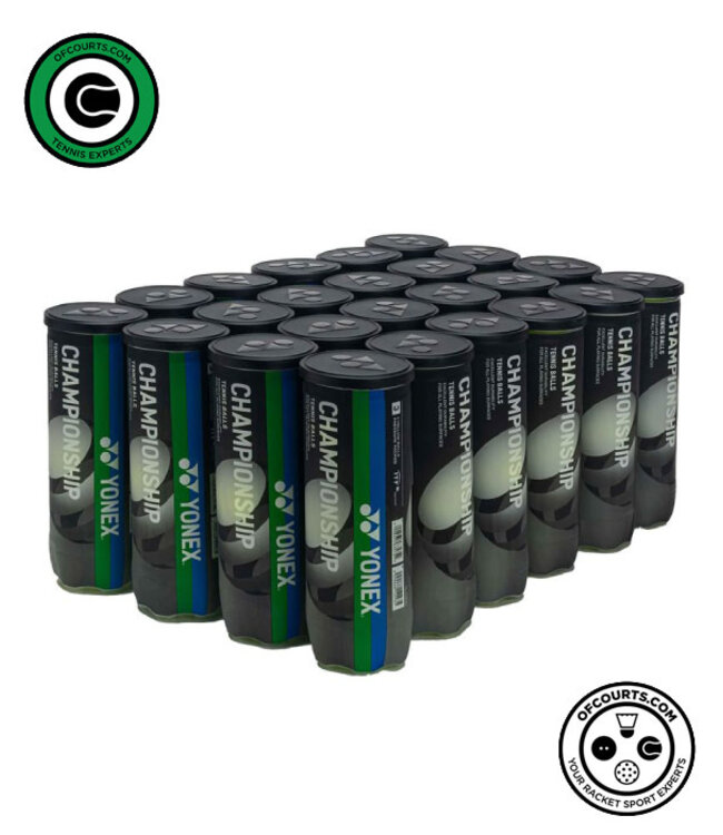 Yonex Championship Tennis Ball - 24 Can Case