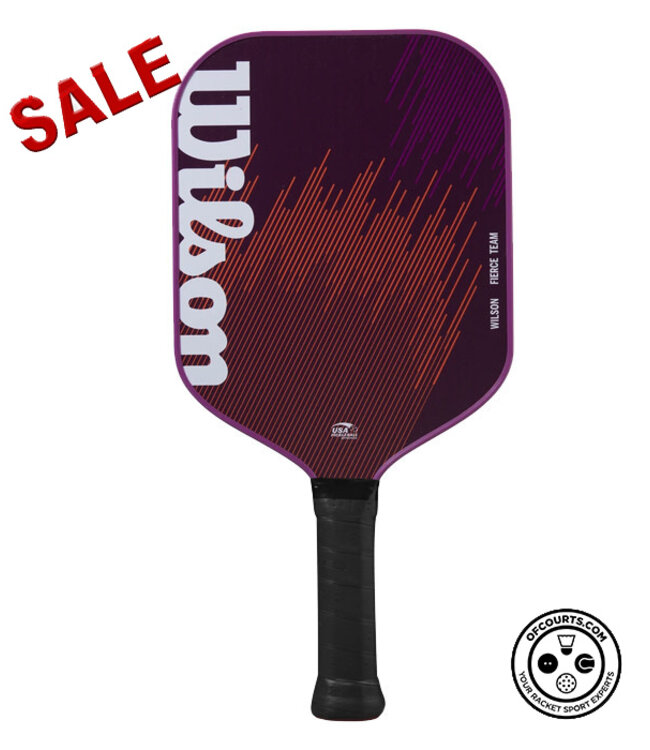 Wilson Fierce Team Pickleball Paddle - Purple @ Lowest Price