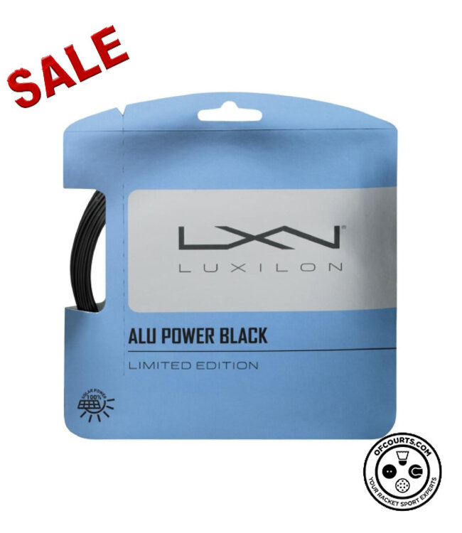 Luxilon ALU Power Black 125 Tennis String