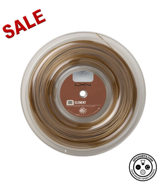 Luxilon Element 130 Tennis String Reel - Bronze