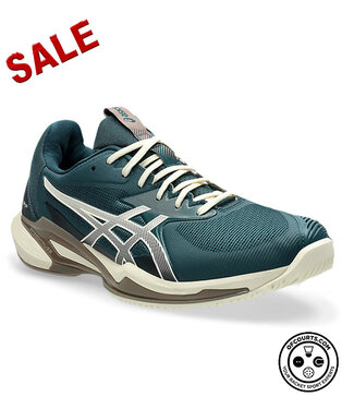 Asics Solution Speed FF 3 Men's Tennis Shoe - Saxon Green/Birch