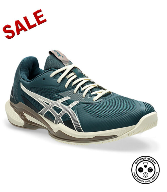 Asics Solution Speed FF 3 Men's Tennis Shoe - Saxon Green/Birch