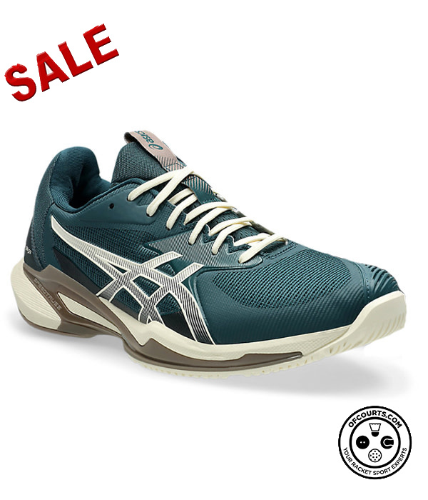 Asics Solution Speed FF 3 Men's Tennis Shoe - Saxon Green/Birch