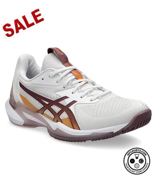 Asics Solution Speed FF 3 Women's Shoe - White/Dusty Mauve