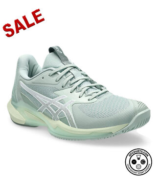 Asics Solution Speed FF 3 Women's Tennis Shoe - Lichen Rock/White