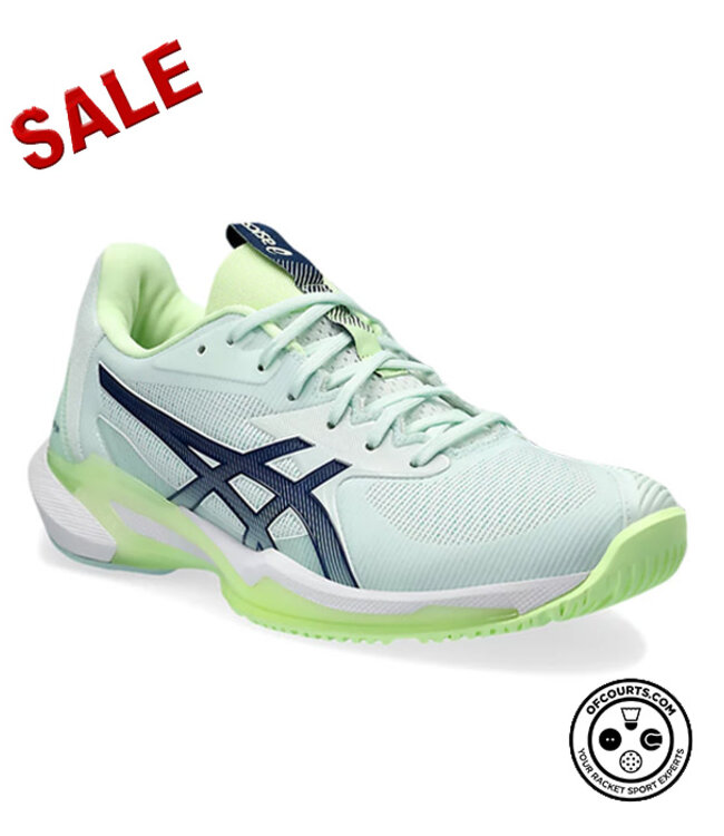 Asics Solution Speed FF 3 Women's Tennis Shoe - Pale Mint/Blue Expanse