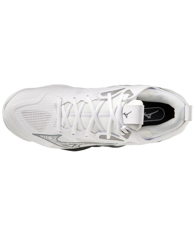 Mizuno Wave Momentum 3 Mid Unisex - White/Black