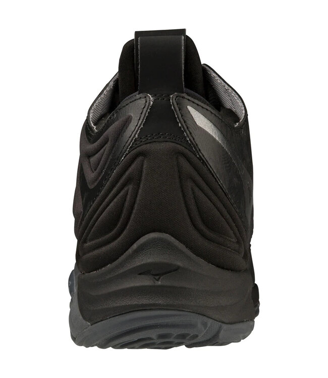 Mizuno Wave Momentum 3 Mid Unisex - Black/Grey