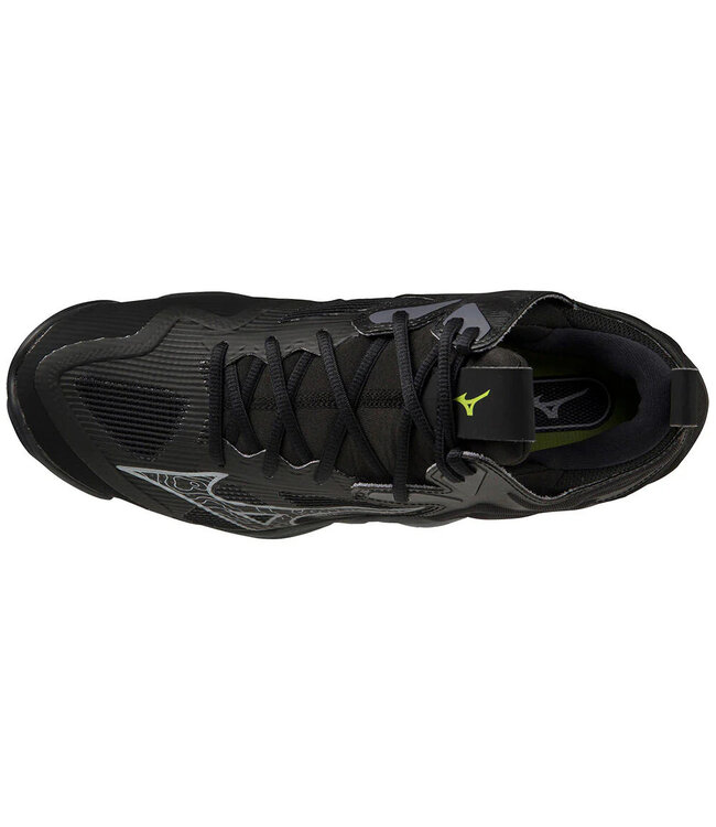 Mizuno Wave Momentum 3 Mid Unisex - Black/Grey