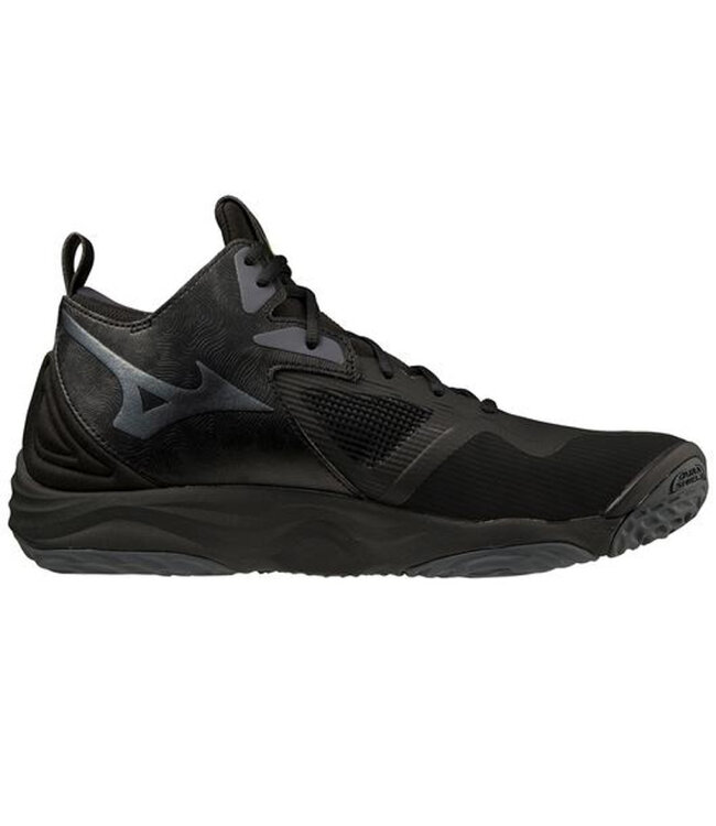 Mizuno Wave Momentum 3 Mid Unisex - Black/Grey