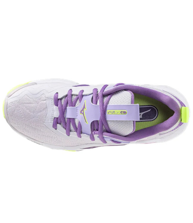 Mizuno Wave Stealth Neo 2 Unisex Shoe - White/Lavender