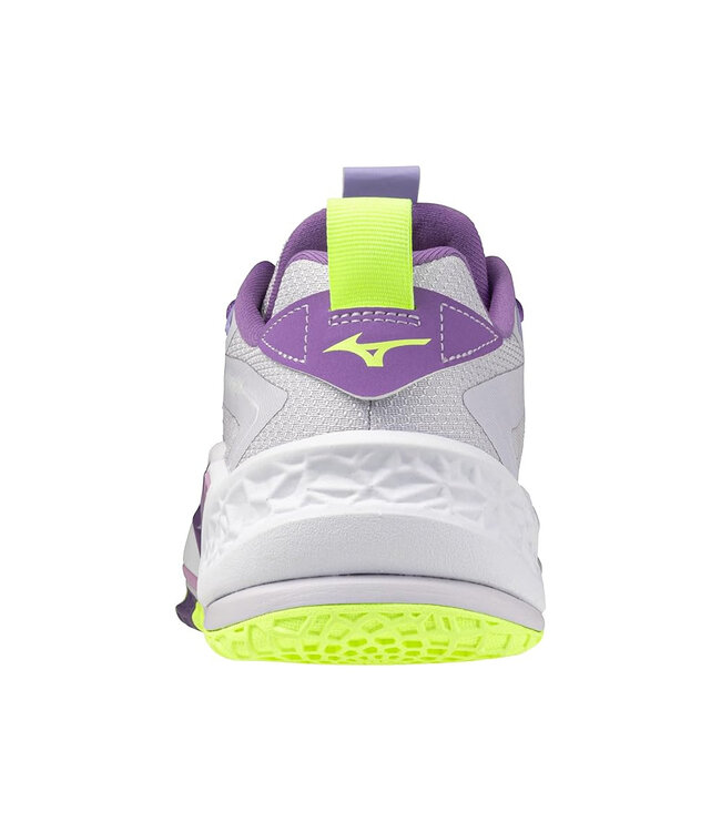Mizuno Wave Stealth Neo 2 Unisex Shoe - White/Lavender