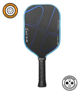Luzzpickleball Pro 4 Inferno MPP Pickleball Paddle - Blue Blaze