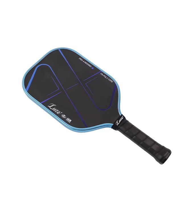 Luzzpickleball Pro 4 Inferno MPP Pickleball Paddle - Blue Blaze