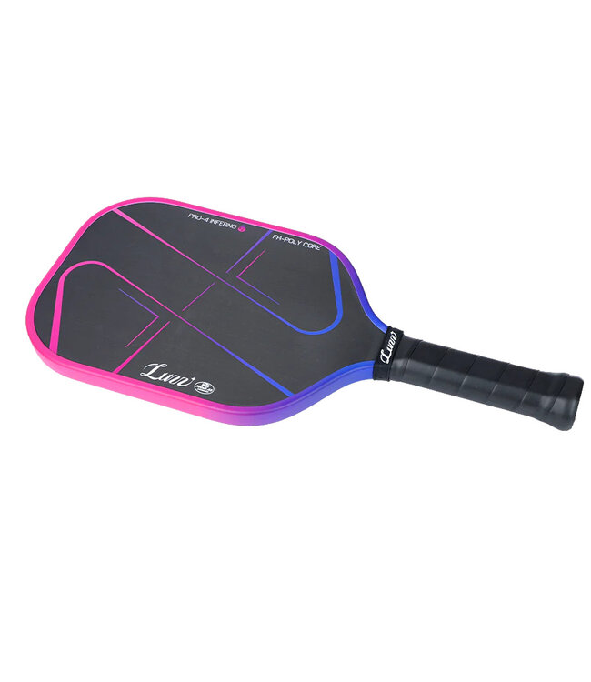 Luzz Pro 4 Inferno Pickleball Paddle - Pink