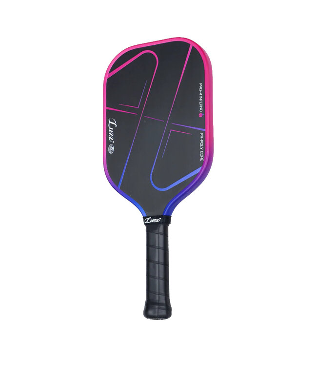 Luzz Pro 4 Inferno Pickleball Paddle - Pink