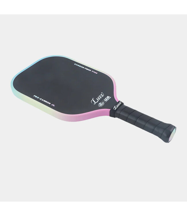 Luzzpickleball Candy Cannon Paddle T700 Carbon Friction Surface - Thermoformed