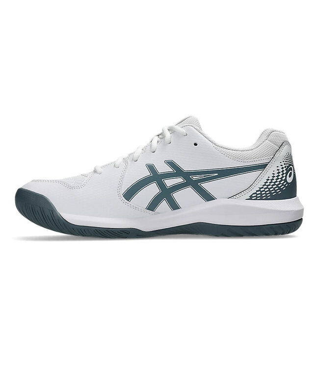 Asics Gel-Dedicate 8 Wide Men's Shoe - White/Ironclad