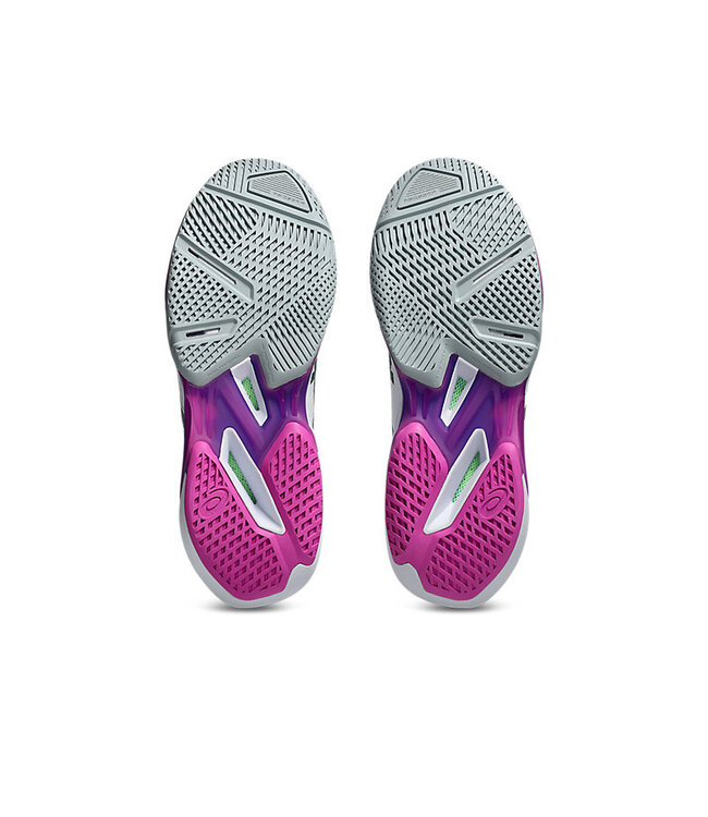 Asics Solution Speed FF 4 Men's Tennis Shoe - White/Digital Sakura