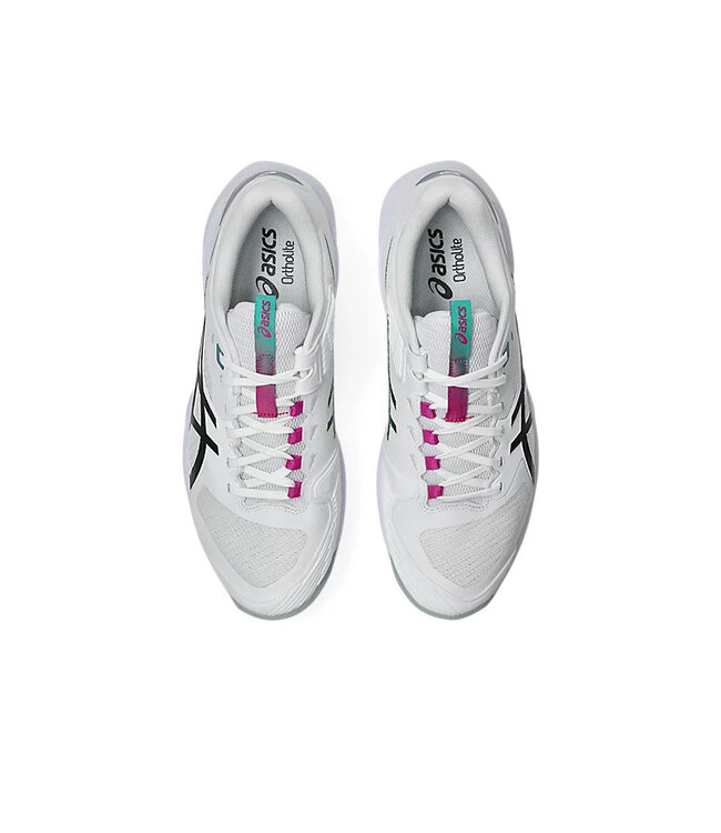 Asics Solution Speed FF 4 Men's Tennis Shoe - White/Digital Sakura