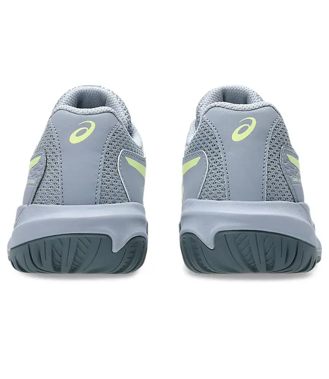 Asics Gel Resolution X GS Tennis Shoe - Grey Blue/Pistachio