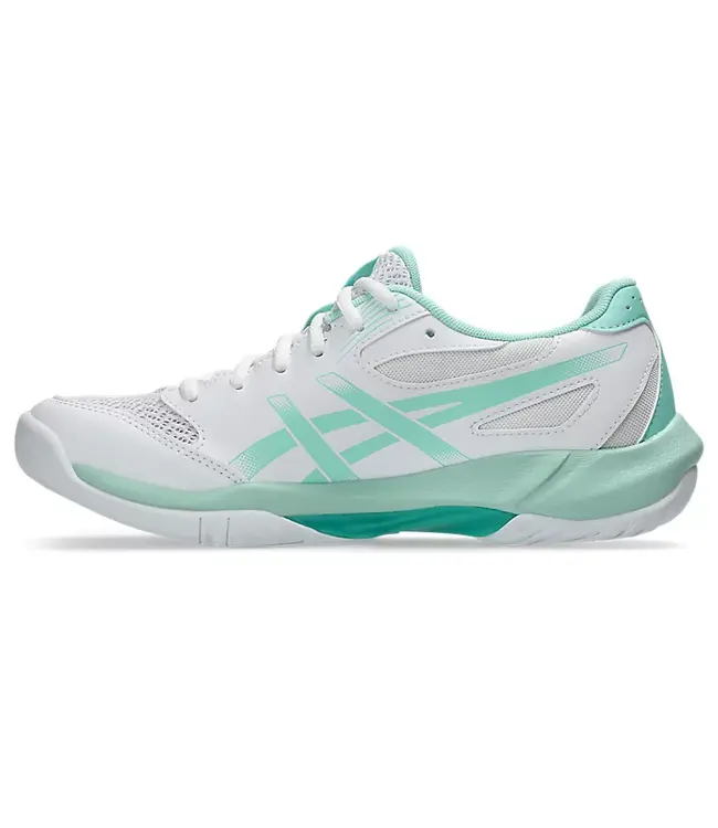 Asics Gel Rocket 12 Women's Indoor Shoe - White/Fresh Ice