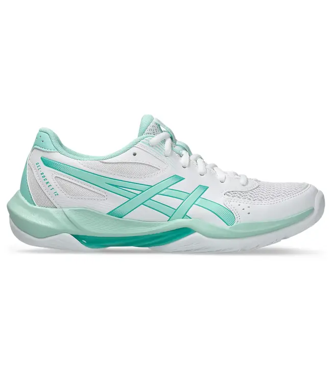 Asics Gel Rocket 12 Women's Indoor Shoe - White/Fresh Ice