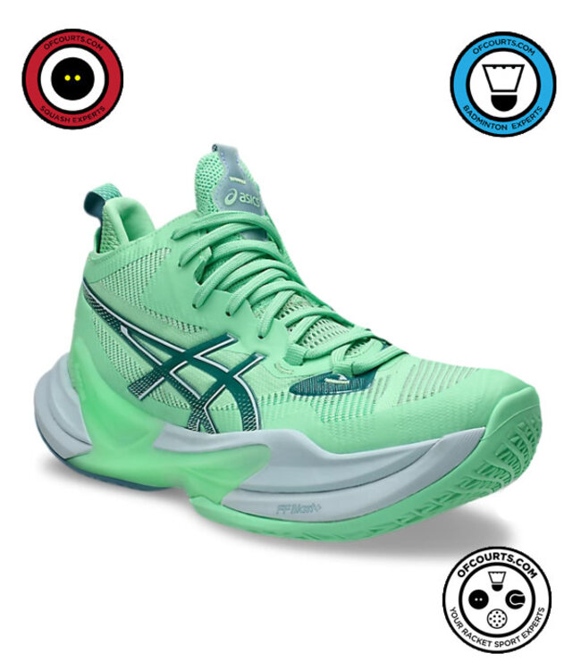 Asics Metarise 2 Men's Indoor Shoe - Menthol/Saba Blue