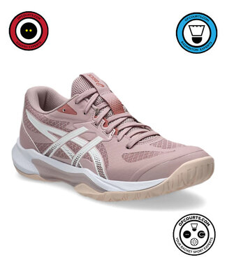 Asics Gel Tactic 13 Women's Indoor Shoe - Morganite/White