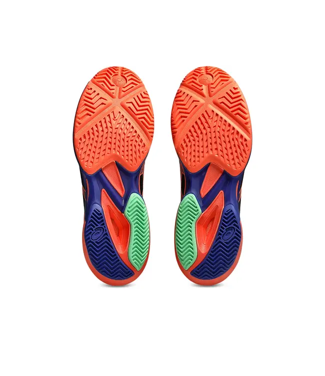 Asics Solution Speed FF 3 Padel Men's Shoe - Black/Vivid Coral