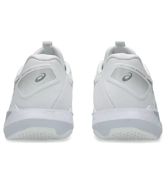 Asics Solution Speed FF 4 Women's Tennis Shoe - White/Pure Silver