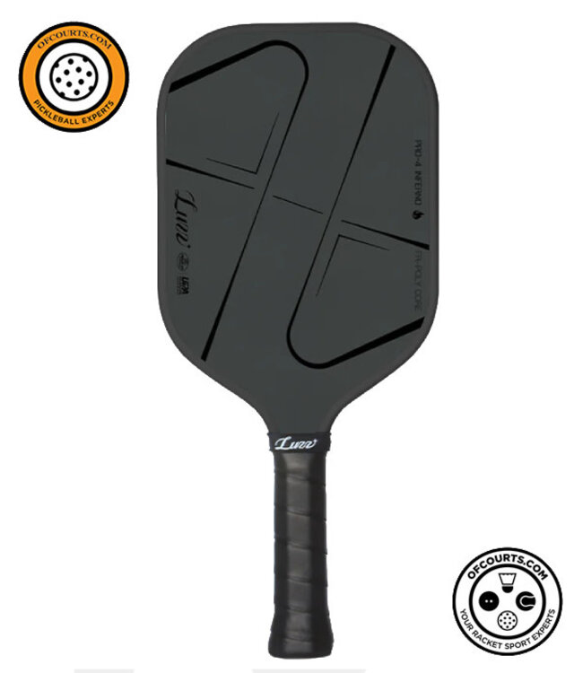 Luzz Pro 4 Inferno Black Pickleball Paddle