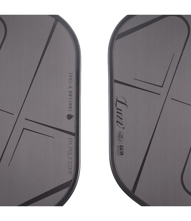 Luzz Pro 4 Inferno Black Pickleball Paddle
