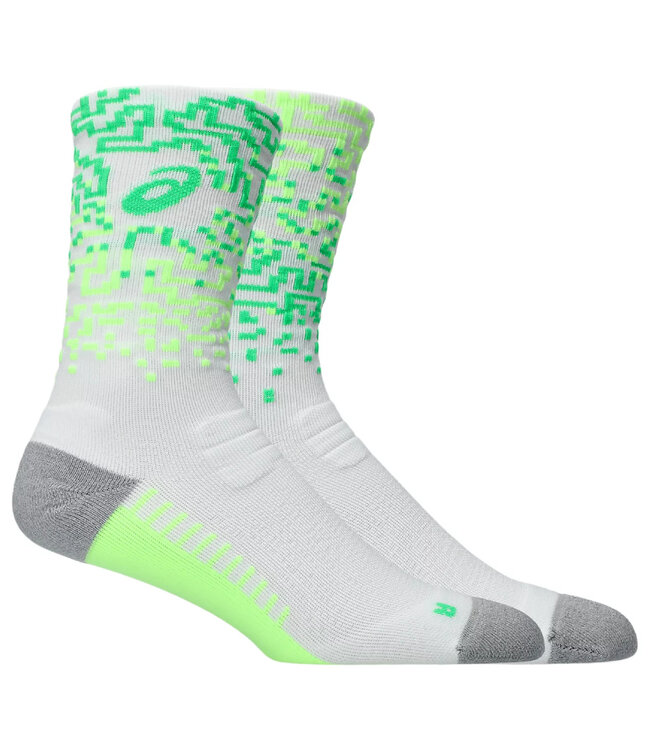 Asics Performance Run Crew Socks - Brilliant White/Illum