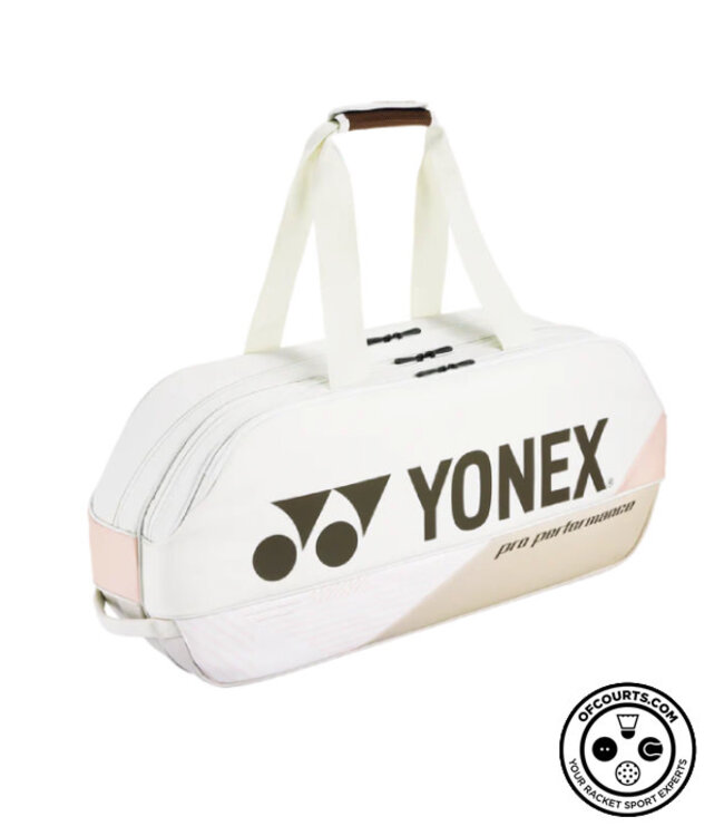 Yonex 92431 Pro Tournament Racquet Bag - Sand Beige
