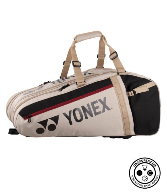 Yonex 72629 Gearlogic Racquet Bag 9 Pcs - Beige