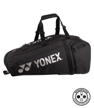 Yonex 72626 Gearlogic Racquet Bag 6 Pcs - Black