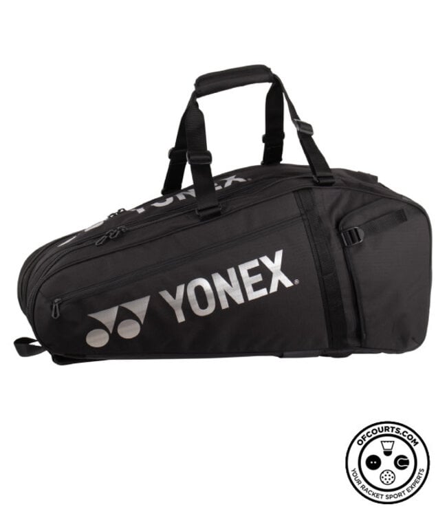 Yonex 72626 Gearlogic Racquet Bag 6 Pcs - Black